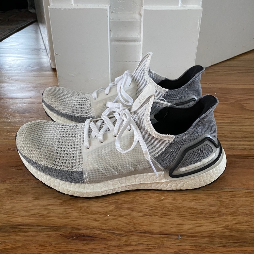 Adidas Ultra Boost Grey and White size 9